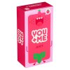 YOU&ME kondomy (12ks/kra) Strawberry