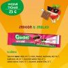 Goodies oves tyčinka 23g jahody a jablko