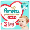 Pampers Prem. kalhot. plenky CP (28/fol)