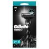 Gillette Mach3 Charcoal strojek + 2 hlavice