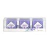 Emocio vonná svíčka ve skle French Lavender 3 ks v krabičce 51x51x52mm