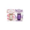 Emocio vonná svíčka ve skle Pink Flower & Lavender 2 ks v krabičce 52x65mm