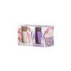 Emocio vonná svíčka ve skle Pink Flower & Lavender 2 ks v krabičce 52x65mm
