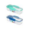 Sistema Svačinový box To Go Snack Attack s oddělenou přihrádkou 410 ml, mix barev