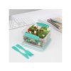 Sistema Svačinový box s příborem To Go Lunch Plus 1,2 l, mix barev