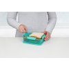 Sistema Dělený svačinový box Lunch Snack Attack Duo s 2 oddělenými přihrádkami 975 ml, mix