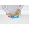 Sistema Dělený svačinový box Lunch Small Split se 2 oddíly 350 ml, mix barev