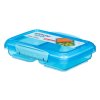 Sistema Dělený svačinový box Lunch Small Split se 2 oddíly 350 ml, mix barev