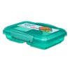 Sistema Dělený svačinový box Lunch Small Split se 2 oddíly 350 ml, mix barev