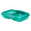 Sistema Dělený svačinový box Lunch Small Split se 2 oddíly 350 ml, mix barev