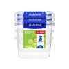 Sistema Vodotěsná krabička na potraviny KLIP IT PLUS sada 3 ks 2 klipy 400 ml