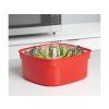 Sistema Napařovací krabička na zeleninu a ryby Microwave steamer 2,4 l, červená