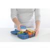 Sistema Dělený svačinový box Ocean Bound Ribbon Lunch s nádobou na jogurt 1,1 l, mix barev