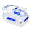 Sistema Sada 6 vodotěsných krabiček na potraviny KLIP IT PLUS 2x 180 ml, 2x 400 ml, 1x 1 l a 1x 2,2 l