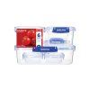 Sistema Sada 6 vodotěsných krabiček na potraviny KLIP IT PLUS 2x 180 ml, 2x 400 ml, 1x 1 l a 1x 2,2 l