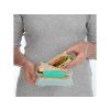 Sistema Svačinový box na toast To Go Sandwich 450 ml, mix barev