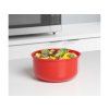 Sistema Dóza na ohřev jídla Microwave round 915 ml, červená