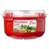 Sistema Dóza na ohřev jídla Microwave round 915 ml, červená