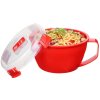 Sistema Dóza na nudle a hranolky Microwave noodle bowl 940 ml, červená