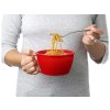 Sistema Dóza na nudle a hranolky Microwave noodle bowl 940 ml, červená
