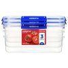 Sistema Sada 3 ks vodotěsných krabiček na potraviny KLIP IT PLUS 4 klipy 2,2 l