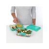 Sistema Dělený svačinový box To Go LunchStack Rectangle 1,8 l, mix barev