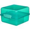 Sistema Dělený svačinový box Lunch Cube s 2 oddíly 1,4 l, mátová