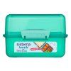Sistema Dělený svačinový box Lunch Cube s 2 oddíly 1,4 l, mátová