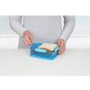 Sistema Dělený svačinový box Lunch Snack Attack Duo s 2 oddělenými přihrádkami 975 ml, modrá