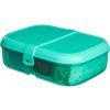 Sistema Dělený svačinový box Lunch Ribbon s nádobou na jogurt 1,1 l, mátová