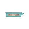 Sistema Dělený svačinový box Ocean Bound Slide n Snack 445 ml, mátová