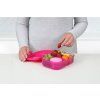 Sistema Dělený svačinový box Lunch Ribbon s nádobou na jogurt 1,1 l, růžová