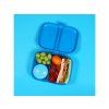 Sistema Dělený svačinový box Lunch Ribbon s nádobou na jogurt 1,1 l, modrá