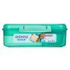Sistema Dělený svačinový box Lunch Bento s nádobou na jogurt a 2 tácky 1,65 l, mátová