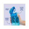 Sistema Láhev s brčkem Hydrate Quick Flip Top 520 ml, modrá