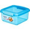 Sistema Dělený svačinový box Lunch Plus 1,2 l, modrá