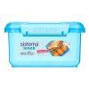 Sistema Dělený svačinový box Lunch Plus 1,2 l, modrá