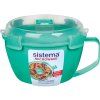 Sistema Dóza na nudle a hranolky Microwave Noodle 940 ml, mátová