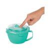Sistema Dóza na nudle a hranolky Microwave Noodle 940 ml, mátová