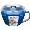 Sistema Dóza na nudle a hranolky Microwave Noodle 940 ml, modrá