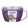 Sistema Dóza na nudle a hranolky Microwave Noodle 940 ml, fialová