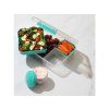 Sistema Dělený svačinový box To Go Bento Lunch s nádobou na jogurt a 2 tácky 1,65 l, mátová