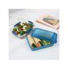 Sistema Dělený svačinový box To Go LunchStack Rectangle 1,8 l, modrá
