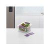 Sistema Svačinový box s příborem To Go Lunch Plus 1,2 l, fialová