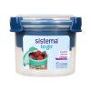 Sistema Dóza na svačinu s miskou a lžičkou To Go Breakfast 530 ml, modrá