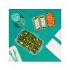 Sistema Dělený vodotěsný box na jídlo To Go STAX, 2,2 l, zelená