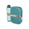 Sistema Set svačinového boxu s lahví Ocean Bound - Svačinový box Ribbon Lunch 1,1 l a láhev Swift 480 ml, zelená