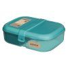 Sistema Set svačinového boxu s lahví Ocean Bound - Svačinový box Ribbon Lunch 1,1 l a láhev Swift 480 ml, zelená