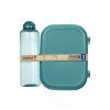 Sistema Set svačinového boxu s lahví Ocean Bound - Svačinový box Ribbon Lunch 1,1 l a láhev Swift 480 ml, zelená
