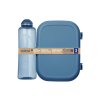 Sistema Set svačinového boxu s lahví Ocean Bound - Svačinový box Ribbon Lunch 1,1 l a láhev Swift 480 ml, modrá